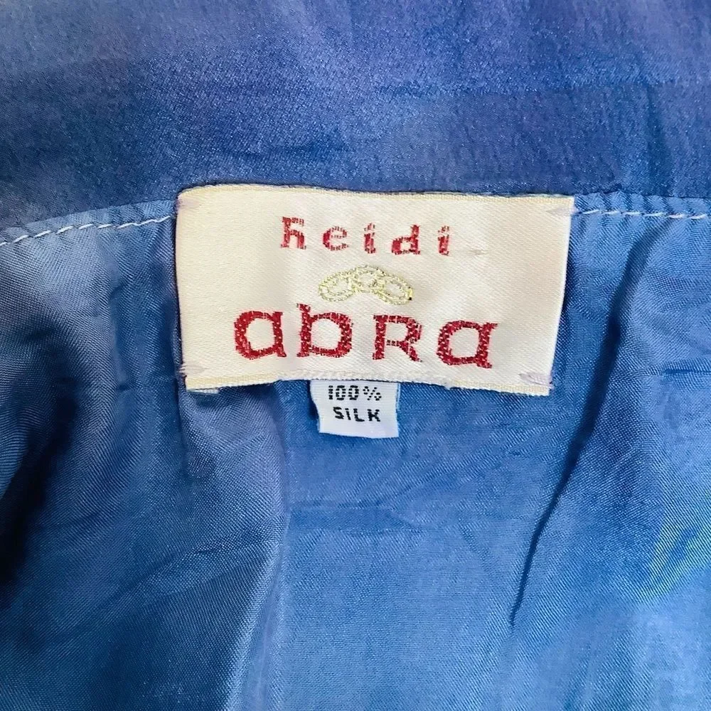 HEIDI ABRA SKIRT SILK HANDMADE - Picture 7 of 15